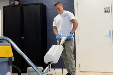 PVC vloer reinigen